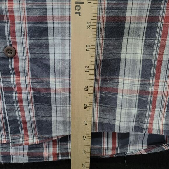 Wrangler Authentic Mens Button Up Multi-Color Size XL 100% Cotton Short Sleeve - Picture 4 of 12